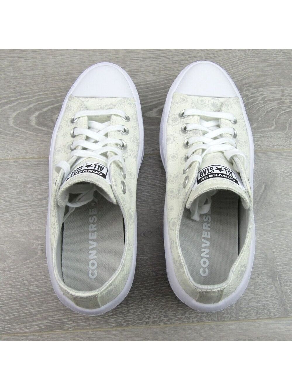 Converse Chuck Taylor All Star Move OX Floral Shoes Womens Size 7.5 NEW - Picture 8 of 15
